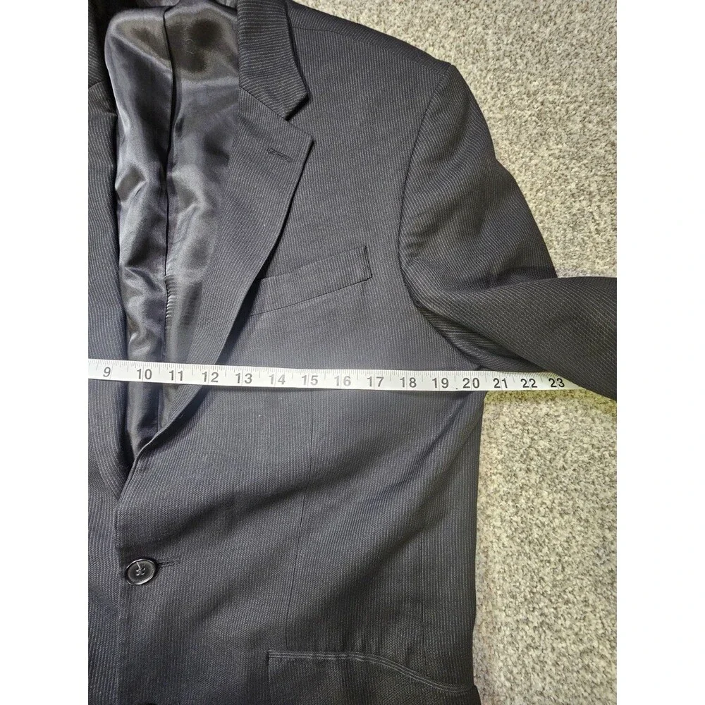 Kenneth Cole Reaction Unlisted Mens‎  Suit Jacket Blazer 42 L 35 W Black